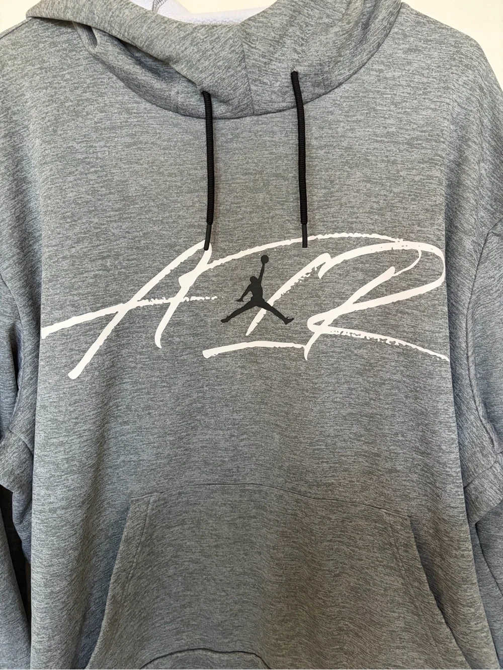 Vintage Jordan Dri-fit Hoodie Men’s  Sweatshirt High Neck Jumpman Flight Air 2XL